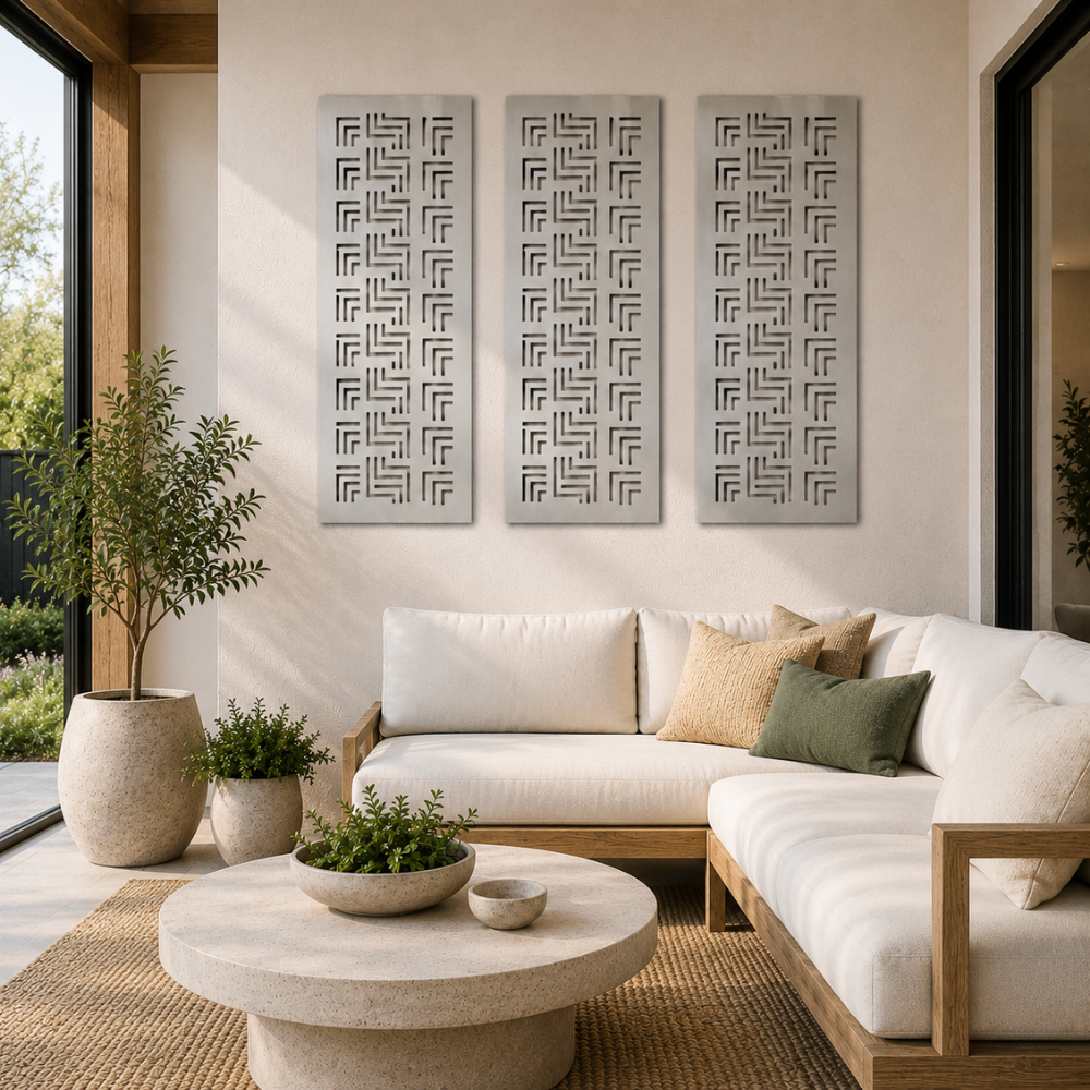 Premium Wall Panel - Greek Key
