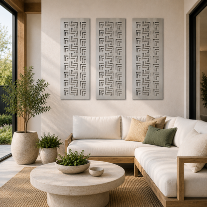 Premium Wall Panel - Greek Key
