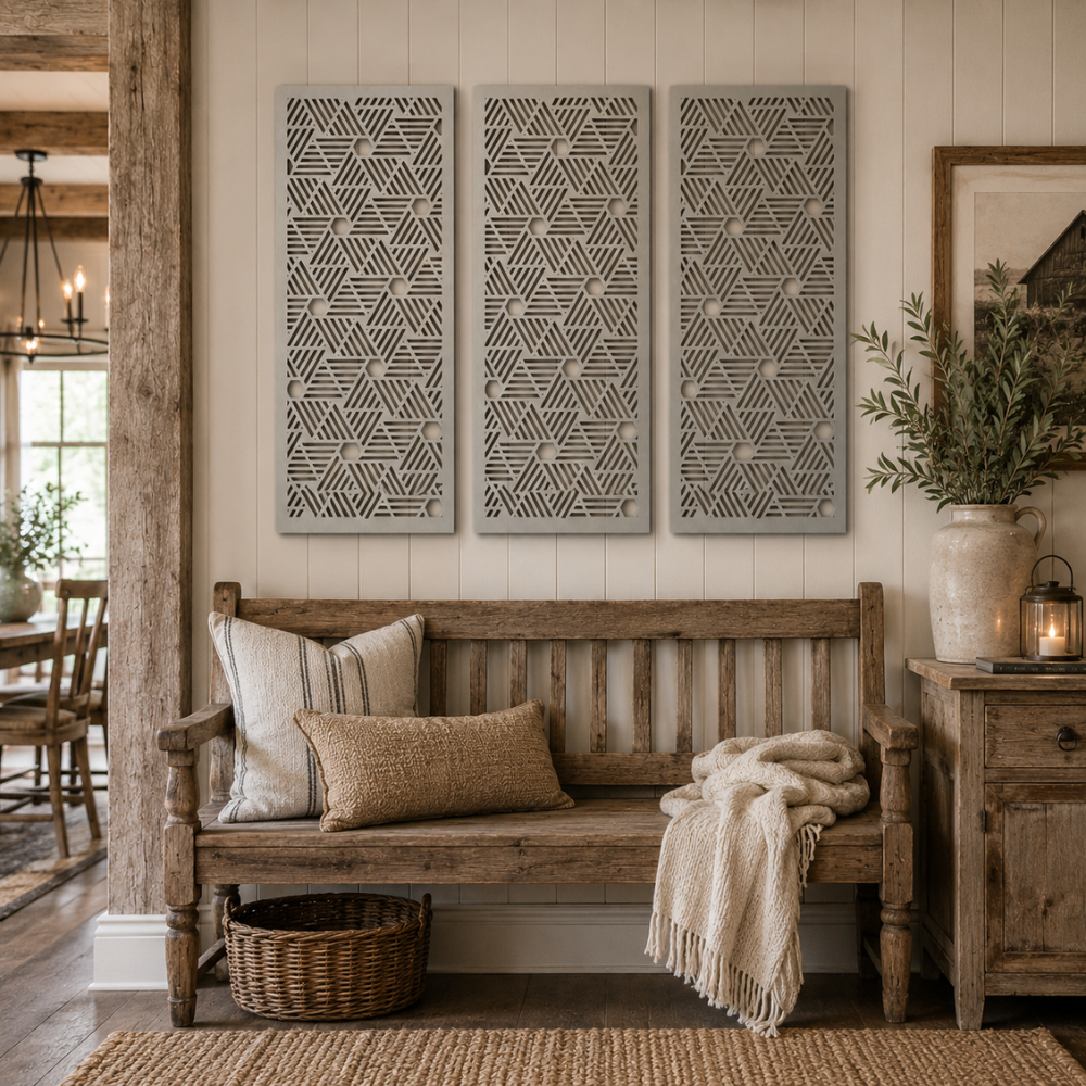 Premium Wall Panel - Hex Weave