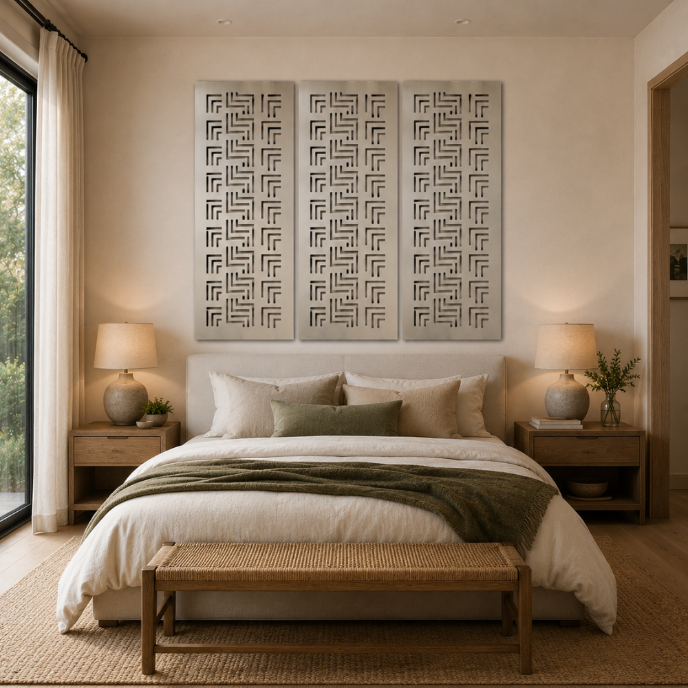 Premium Wall Panel - Greek Key