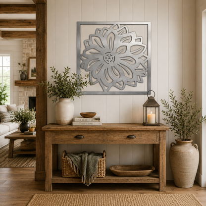 Premium Wall Art - Dahlia Flower