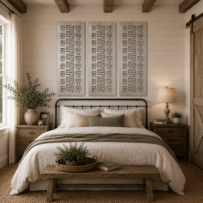 Premium Wall Panel - Greek Key