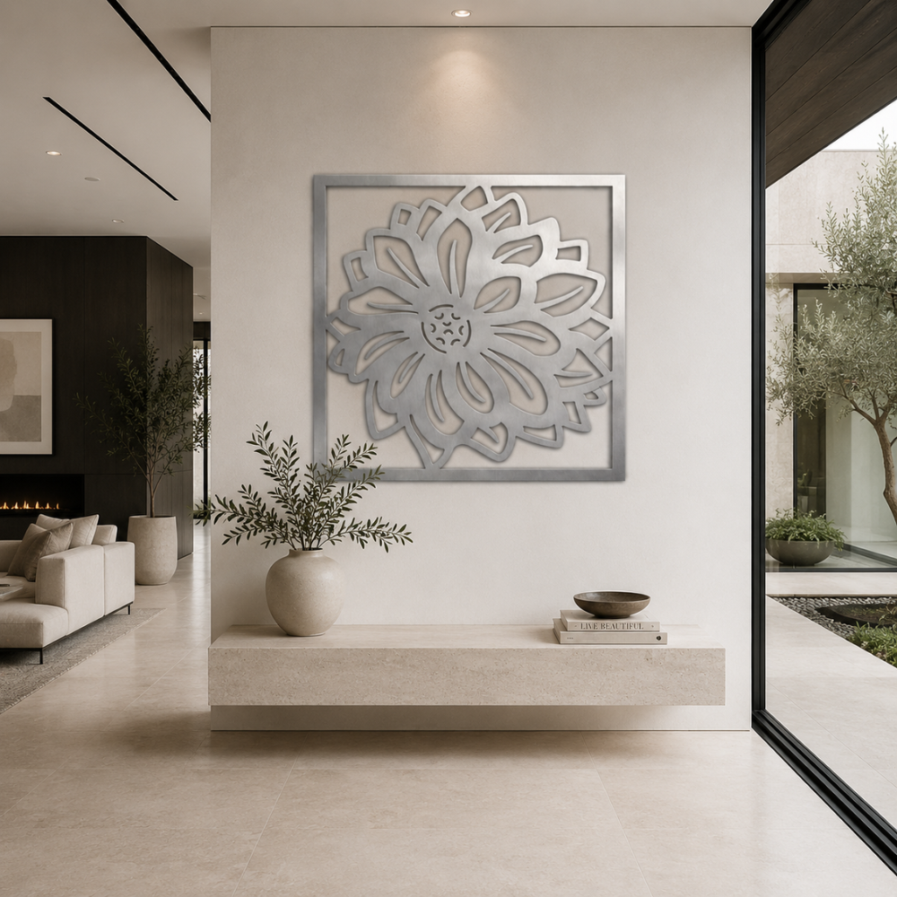 Premium Wall Art - Dahlia Flower