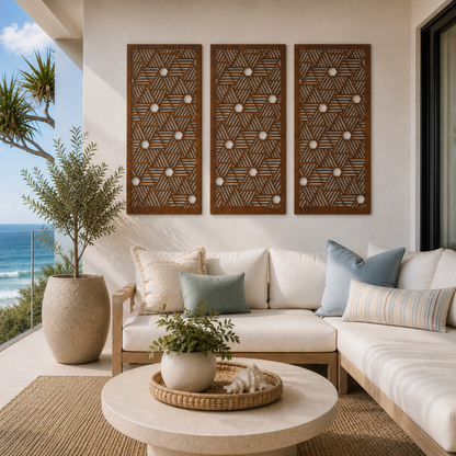 Premium Wall Panel - Hex Weave