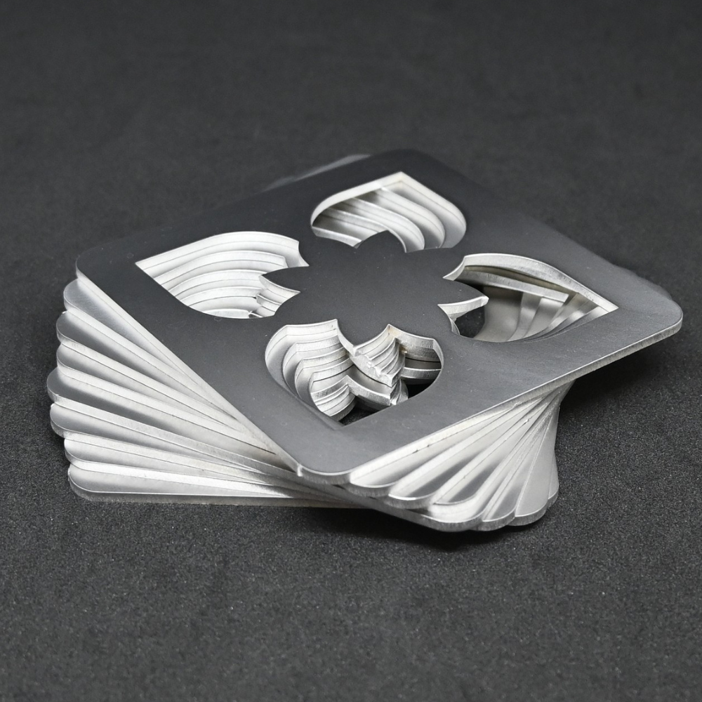 Premium Metal Coasters - Moroccan Floral (8 Pack)