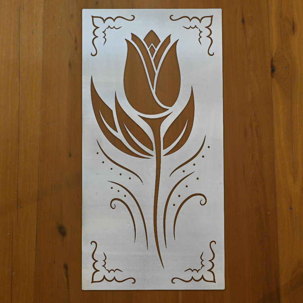 Premium Wall Panel - Art Nouveau Floral