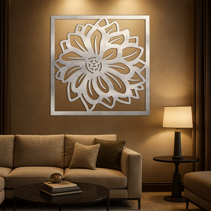 Premium Wall Art - Dahlia Flower