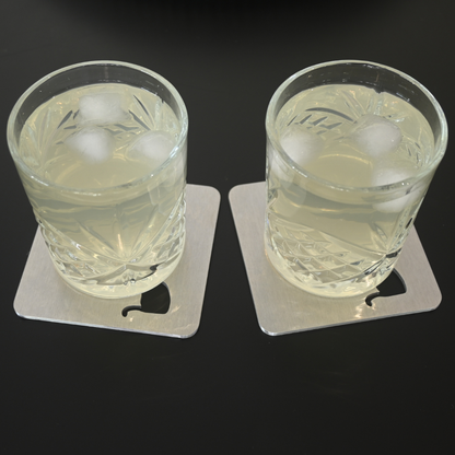 Premium Cat Coasters - 8 Pack