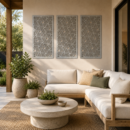 Premium Wall Panel - Hex Weave