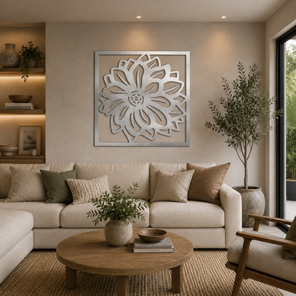 Premium Wall Art - Dahlia Flower