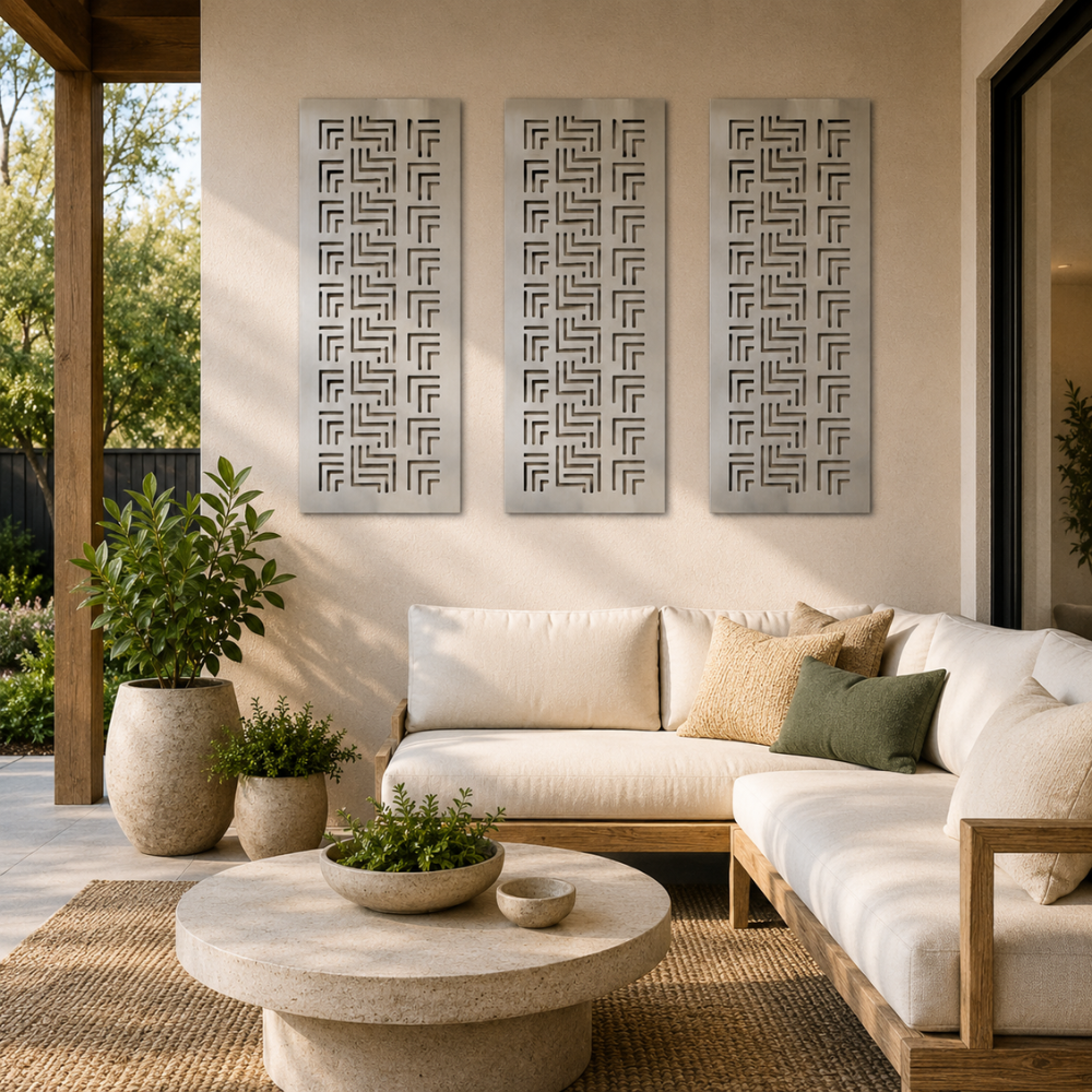 Premium Wall Panel - Greek Key