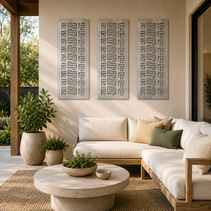 Premium Wall Panel - Greek Key
