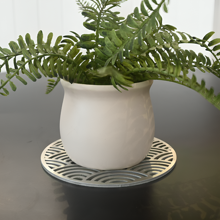 Premium Aluminium Trivet - Coastal Wave