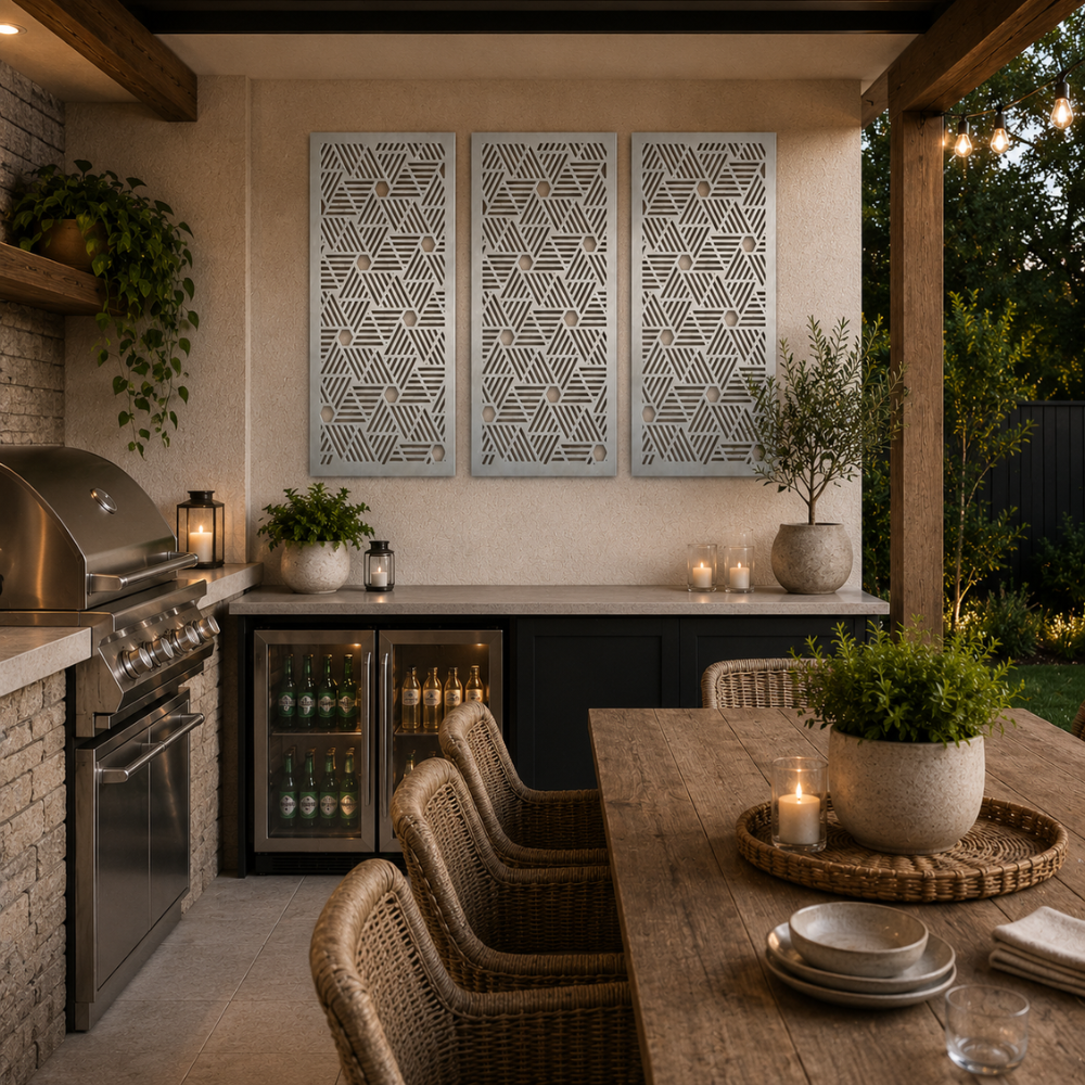 Premium Wall Panel - Hex Weave