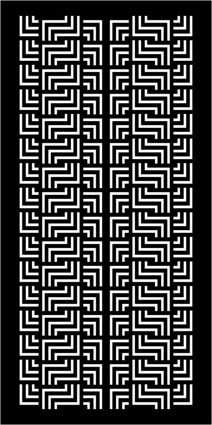 Premium Wall Panel - Greek Key